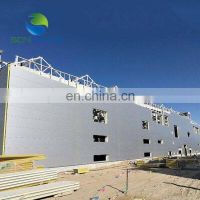 factory price prefab metal modular workshop frame light gauge steel structure workshop for building