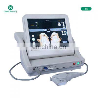 2022 Portable mini Hifu Facelift Anti Aging Beauty Machine for Abdomen Double Chin Fat Loss