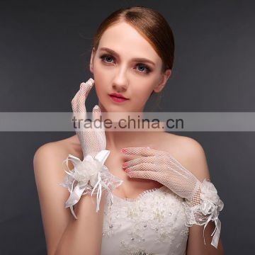 C23370B hot sale women fashion fingles lace gloves