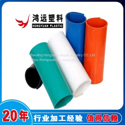 China Soft PVC sheet in rolls, inside acid tank