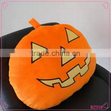 Halloween funny gift pumpkin shape pillow sleep plush toy wholesale