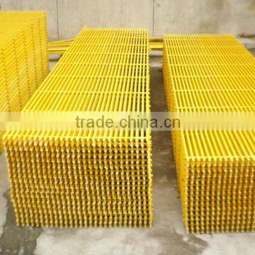 FRP drain grating fiberglass trench cover grating, popular for chemical factory, oil&gas plant using