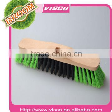 Best sell and high quality wooden and plastic made cleaning floor brush VA9-03