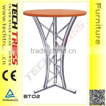 BS02 aluminium furniture table , furniture stool
