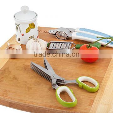Kitchen 5 Blade Herb Scissors,5 Blade Shredder Scissors