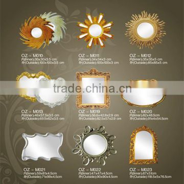 2014 China new-style decoration materials of pu mirror frame /cornice for home decor