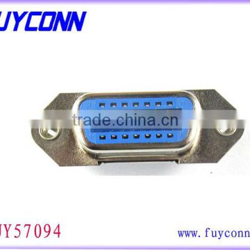 DDK Champ 2.16mm Pitch Solder DIP Termination PCB Mount 14 Way Socket Connector Female Receptacle Type