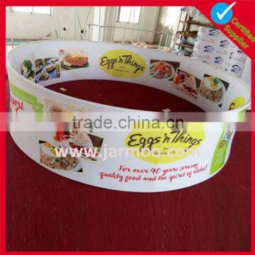 Eco-solvent printed sublimation full color printing flag