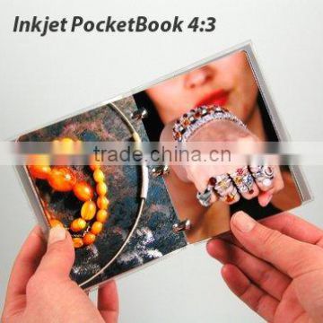 4:3,Mini-color inkjet DIY photo pocket book