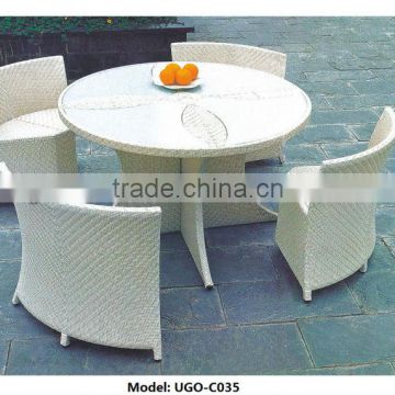 rattan furniture foshan chair and table set UGO-C035 hot sale UGO furniture