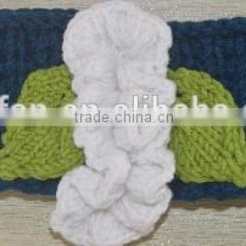 contracted and fashion beauty hair bands for girl crocheted with flower