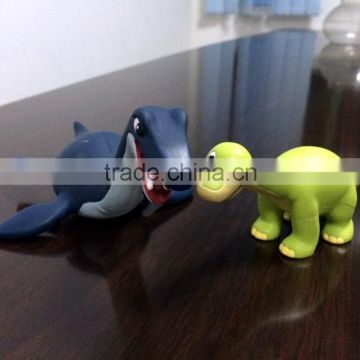 OEM soft rubber animal toy for kids