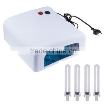 Introduction to nail equipment 36 w 818 nails roast lamp UV curing phototherapy lamp Phototherapy lamp manufacturers selling