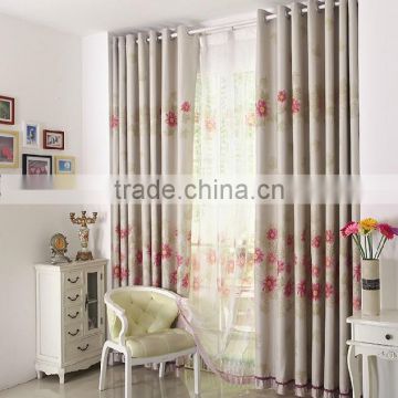 China 100% polyester fabric or 100% cotton fabric curtains fabric