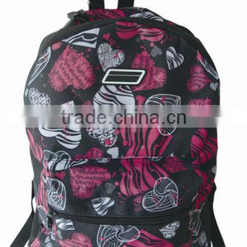 Waterproof printing backpack outdoor camping travelling backpack