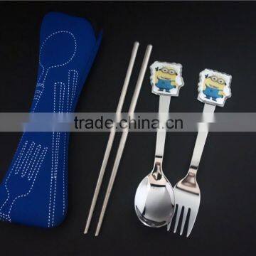 Exquisite design with high quality cutlery set for children