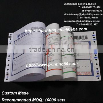Personaized railway consignment note printing in China