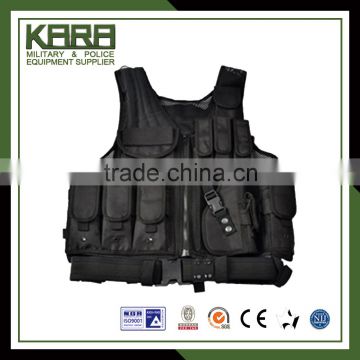 Breathable and comfortable Tactical Vest, High-quality black military army vest
