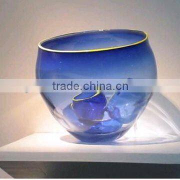 art glass vase and art glass table decoration xo-14A and art glass home decoration