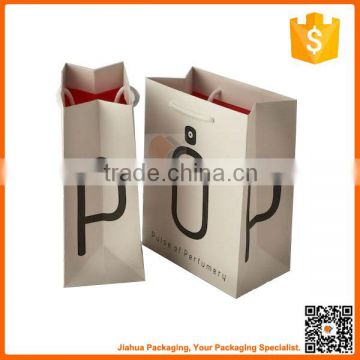 custom luxury laminated paper shopping bag