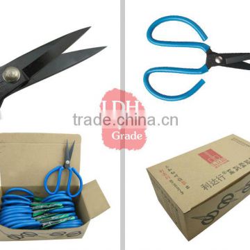 18.5cm# Rubber handle folding scissors in paper scissors LDH-A2