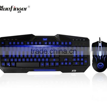 OEM USB wired color changeable backlit computer keyboard for gaming