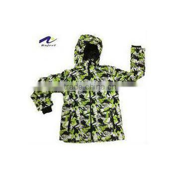 breathable waterproof kid hiking jackets