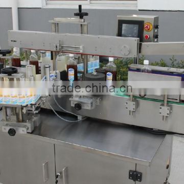 Durian sauce two-side jar labeling machine