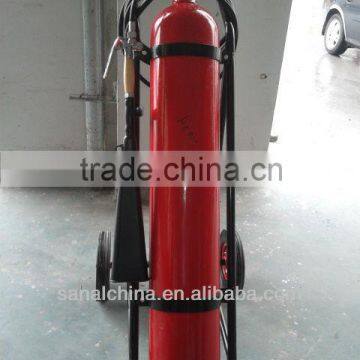 Wheeled Co2 fire extinguisher with EN1866-1 with Estintore Carrellato