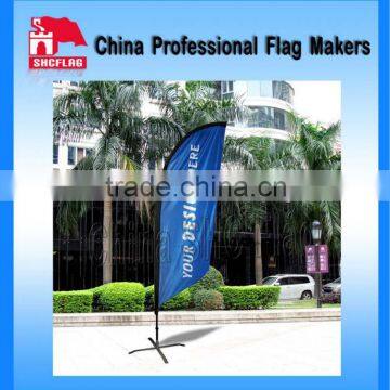 Outdoor Display Feather Flag Beachflag With Pole