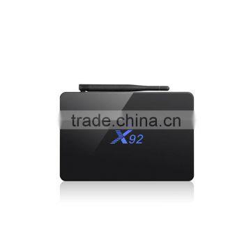 Octa Core Tv Box Android 6.0 X92 Amlogic S912 2.4GHZ/5.8GHZ wifi kodi 17.0 H96 pro set top BOX