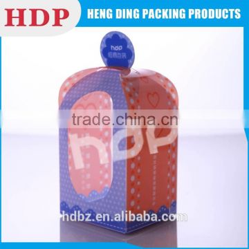 customized printed clear PET/PVC/PP transparent plastic packaging box