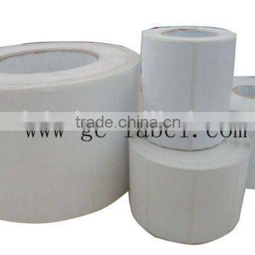 Cheap price high quality white printing self-adhesive stickers and labels