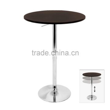 Hot sale cheap furniture used for bar wooden coffee table bar table with metal table legs