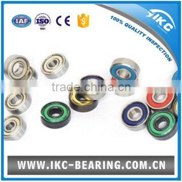 stainless steel/chrome steel/ceramic inch size miniature deep groove ball bearing R156zz , R166zz ,R168zz