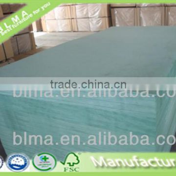 18mm waterproof green mdf for construction from China