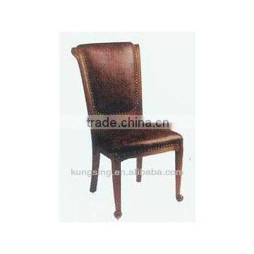 leather dining chair