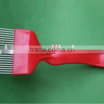 Beekeeper use stainless steel uncapping fork