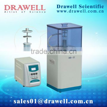 Cup-Form Ultrasonic Homogenizer with impact silencer device