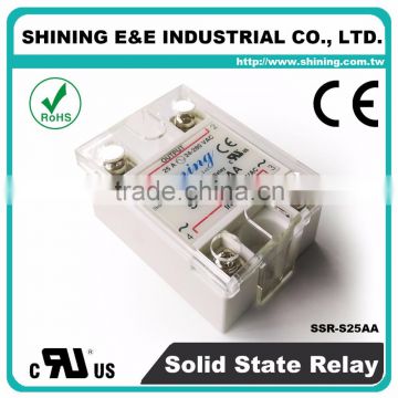 SSR-S25AA UL/cUL 230V Zero Cross AC Different Solid State Relay 25A