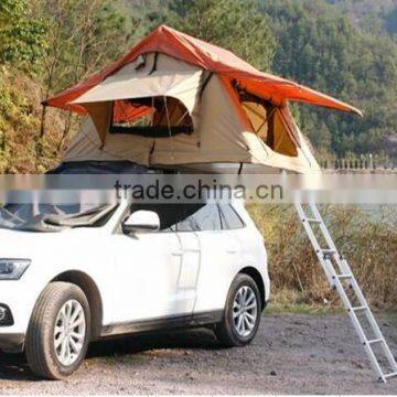 outdoor offroad camping canvas car roof top tent 2.4x1.4m