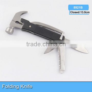 2014 New arrival multi function camping axe hammer tools 8921B