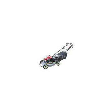 Red Small Push Lawn Mowers / Rotary Lawn Mower Chinese Gasoline Engine