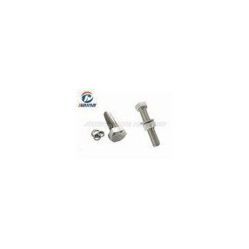 Stainless Steel Bolts SUS304 Hexagon Head screws Threaded up to the Head