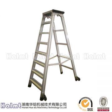 Industrial Double-Sided a Ladders with Aluminum