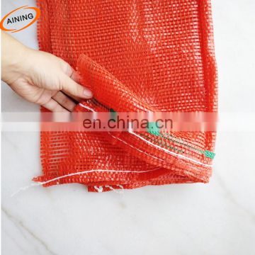 PE or PP plastic mesh bag fruis and vegetables