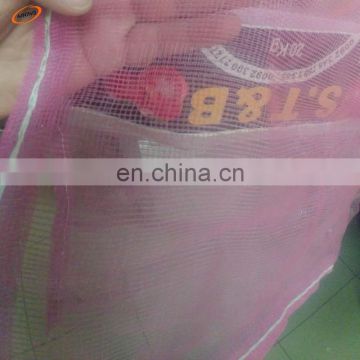 PE tape mesh bag for fruit and vegetable