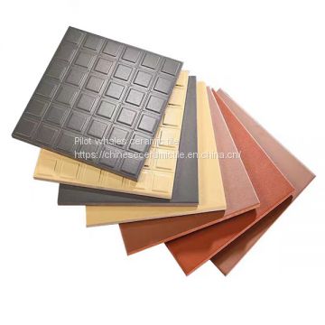 Non-slip & Oil-absorbing Large Quarry Tiles For Bars / Cafes
