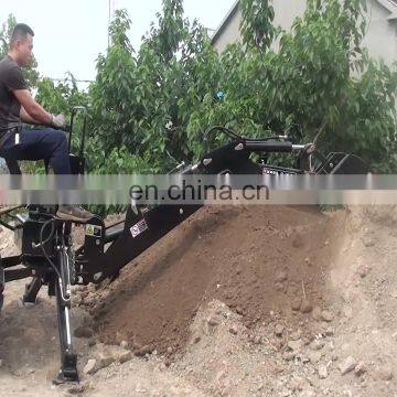 CE proved hot sale agricultural tractor excavator back hoe PTO backhoe