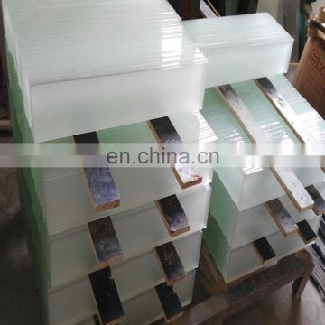 sell 5mm 4mm 6mm white satin glass
